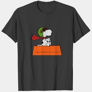 Snoopy Flying Ace T Shirts Snoopy Pilot T Shirts